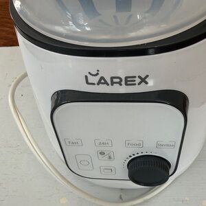 Larex White Sterilizer bottle warmer
